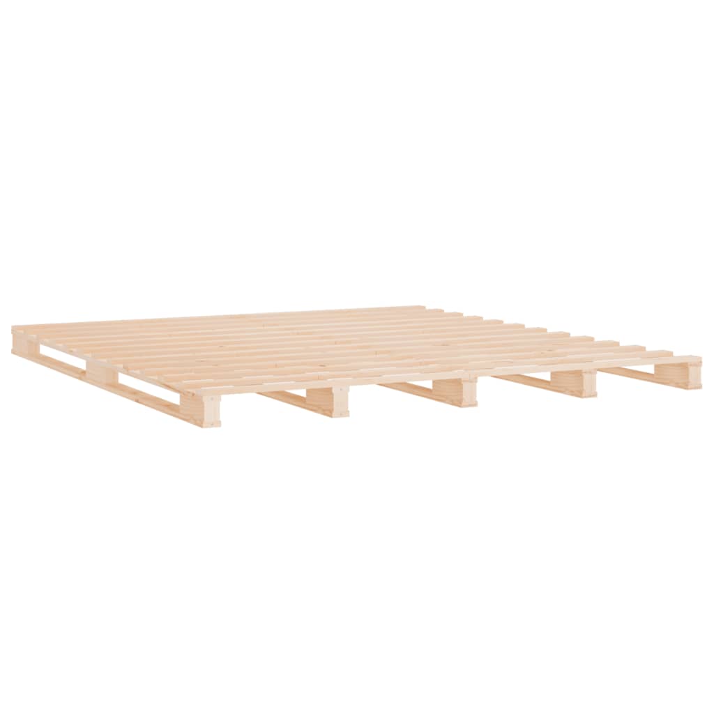 palleseng 140x200 cm massivt fyrretræ
