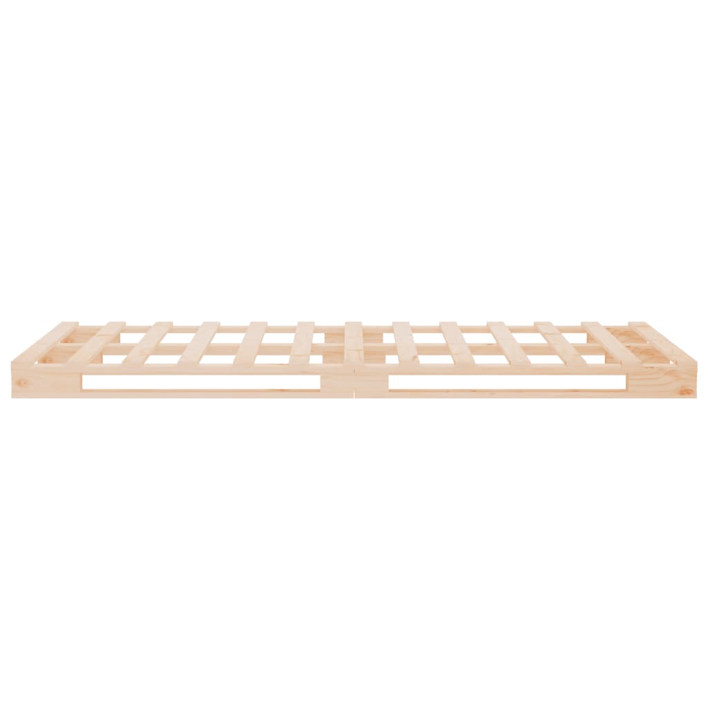 palleseng 75x190 cm Small Single massivt fyrretræ