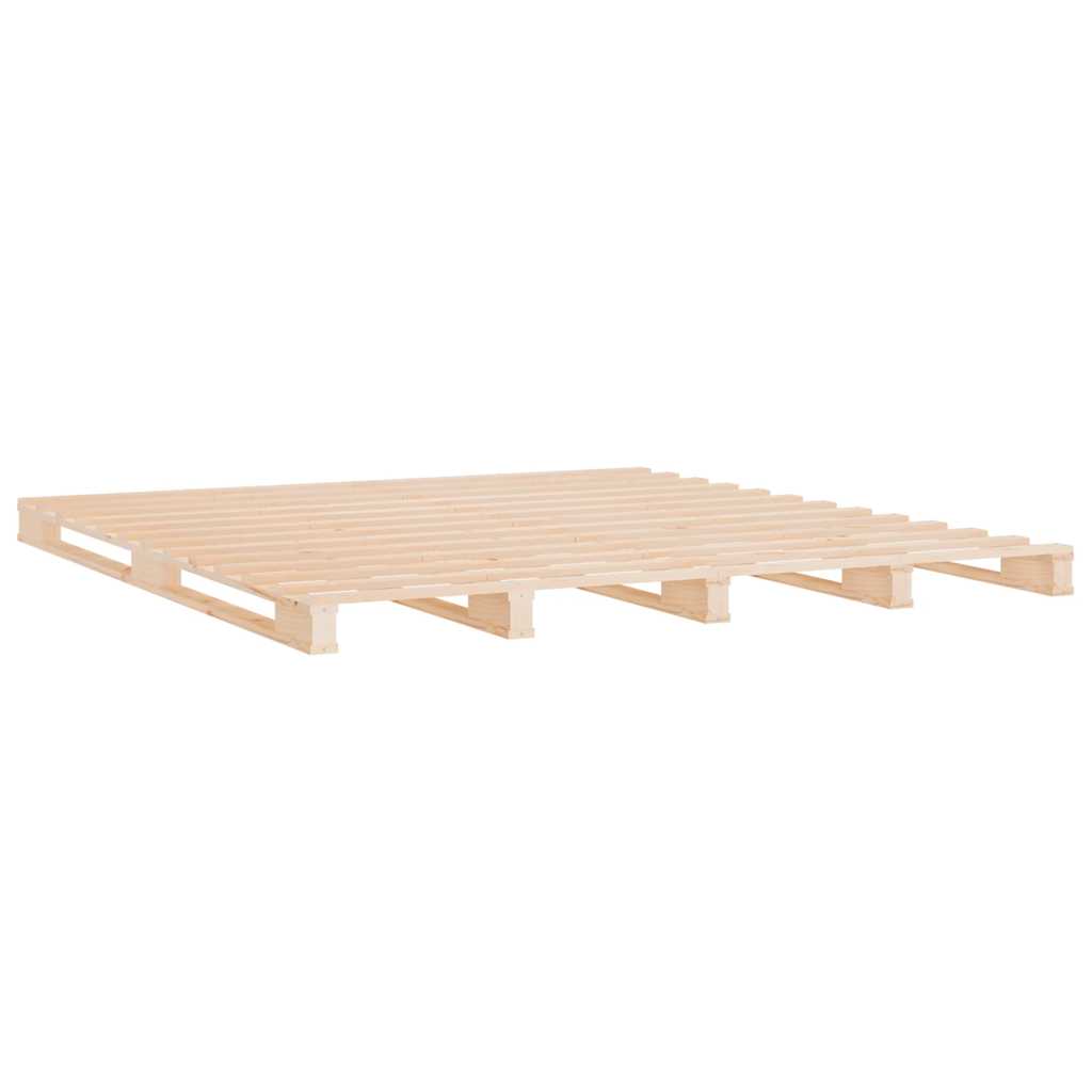 palleseng 120x190 cm Small Double massivt fyrretræ