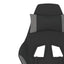 gamingstol med massagefunktion sort og lysegrå