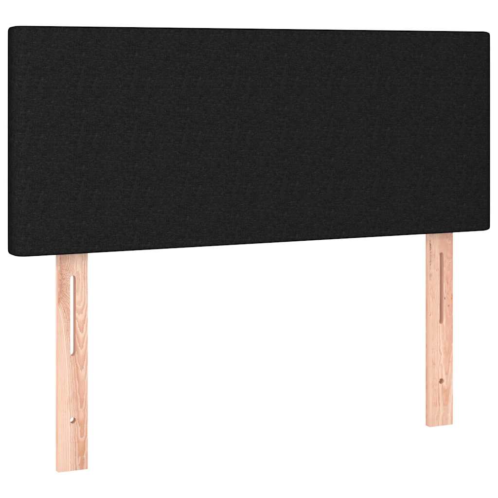 sengegavl 90x5x78/88 cm stof sort
