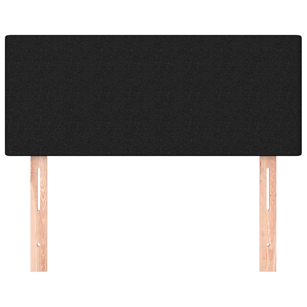 sengegavl 100x5x78/88 cm stof sort