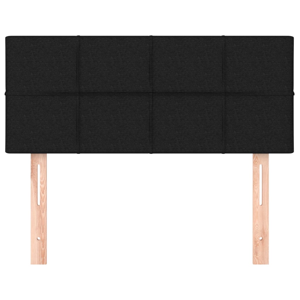 sengegavl 100x5x78/88 cm stof sort