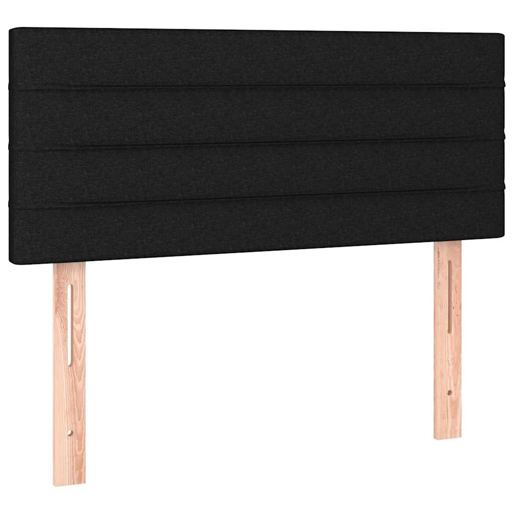 sengegavl 100x5x78/88 cm stof sort