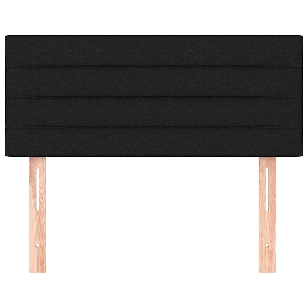 sengegavl 100x5x78/88 cm stof sort