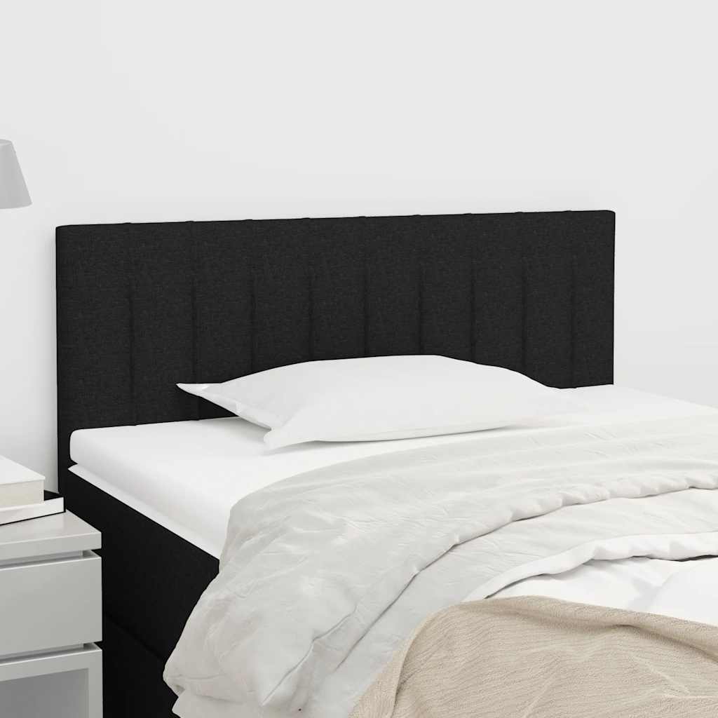 sengegavl 100x5x78/88 cm stof sort