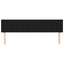 sengegavle 160x5x78/88 cm stof sort