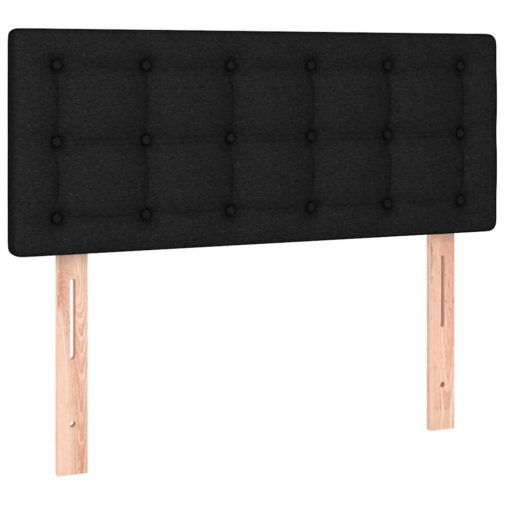 sengegavl 80x5x78/88 cm stof sort