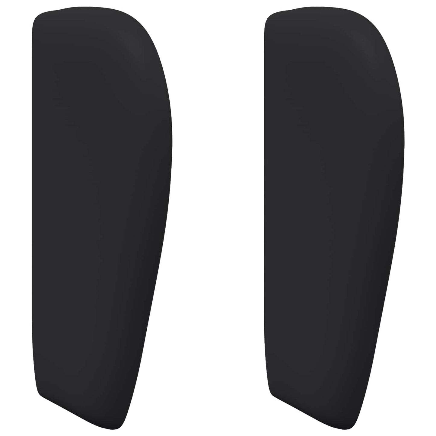Hovedgærdeøre Sort 40 x 23 x 6 cm PVC