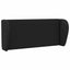 Hovedgærdeøre Sort 40 x 23 x 6 cm PVC