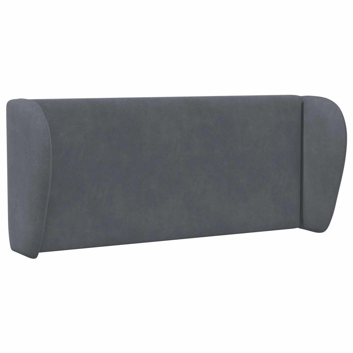 Hovedgærdeøre Dæmpet Grå 40 x 23 x 6 cm Fløjl