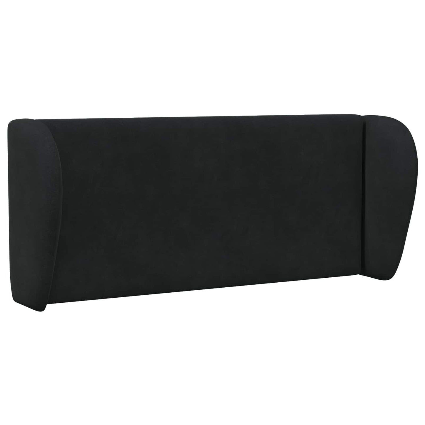Hovedgærdeøre Sort 40 x 23 x 6 cm Fløjl