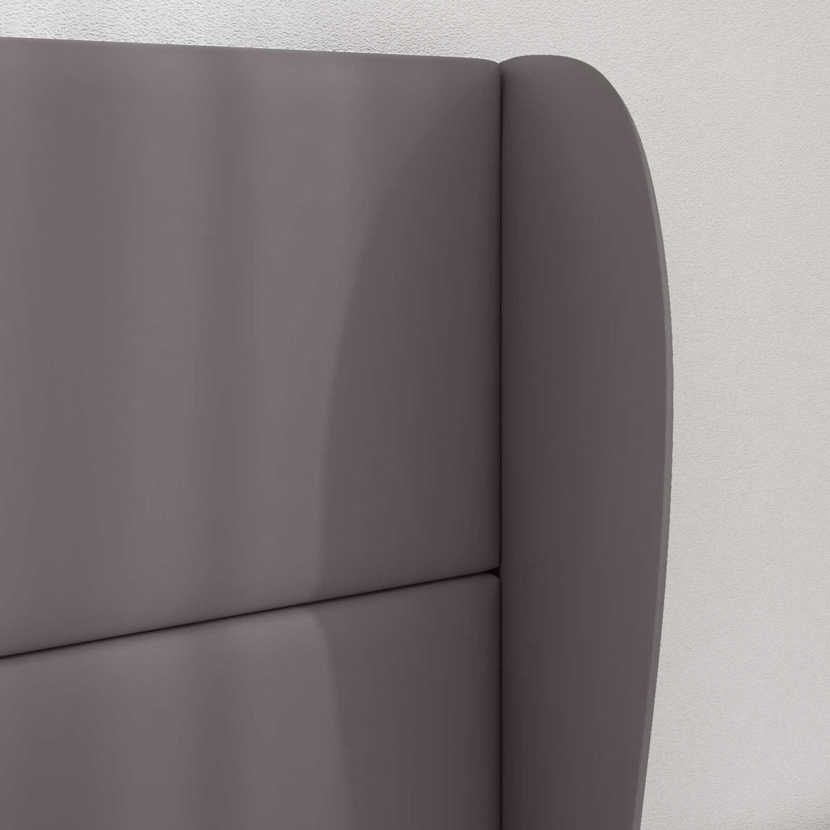 Hovedgærdeøre Dæmpet Grå 80 x 23 x 6 cm PVC