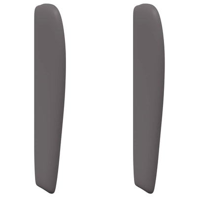 Hovedgærdeøre Dæmpet Grå 80 x 23 x 6 cm PVC