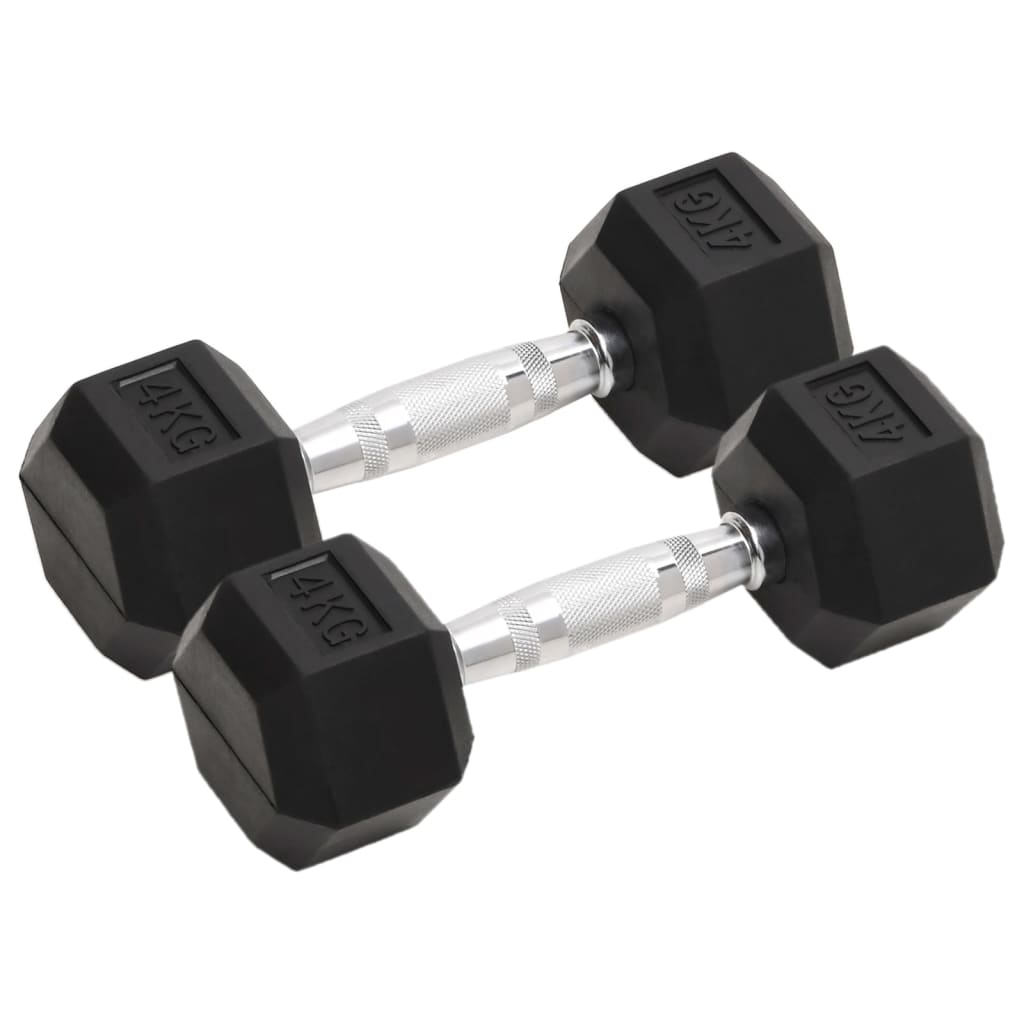 håndvægte 2 stk. 4 kg støbejern i alt