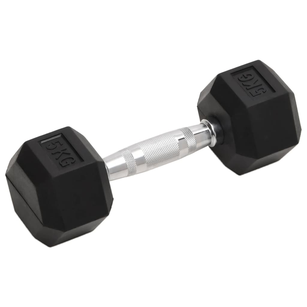 håndvægte 2 stk. 5 kg støbejern i alt