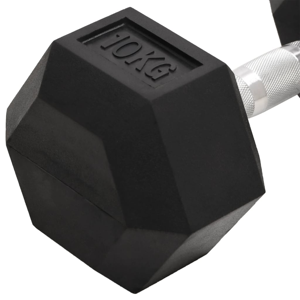 håndvægte 2 stk. 10 kg støbejern i alt
