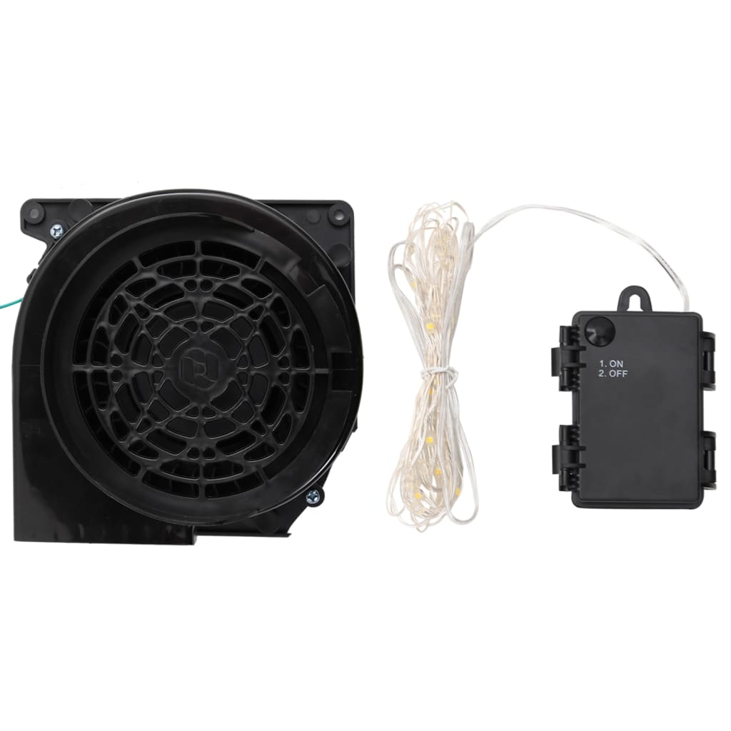 oppustelig snemand med LED'er 805 cm
