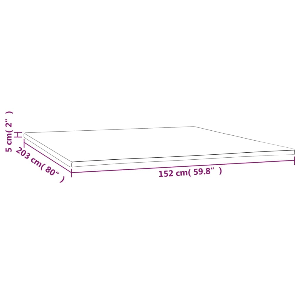 topmadras 152x203x5 cm