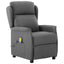 Massagestol Lysegrå 93.5 x 67.5 x 101.5 cm Stof