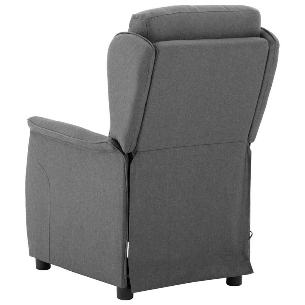 Massagestol Lysegrå 93.5 x 67.5 x 101.5 cm Stof