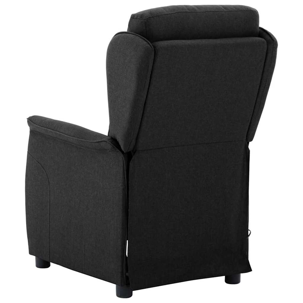 Massagestol Sort 93.5 x 67.5 x 101.5 cm Stof