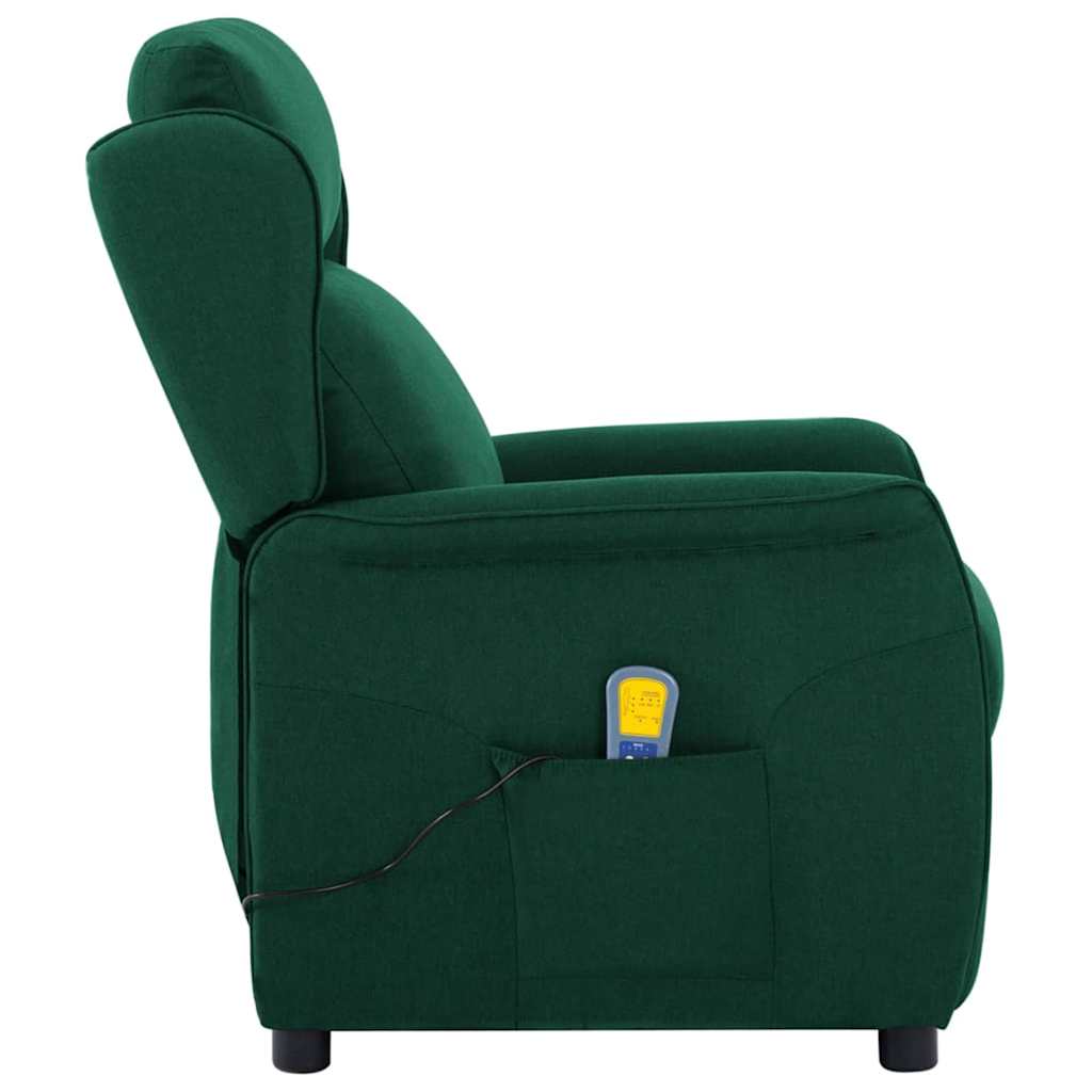 Massagestol Mørkegrøn 93.5 x 67.5 x 101.5 cm Stof