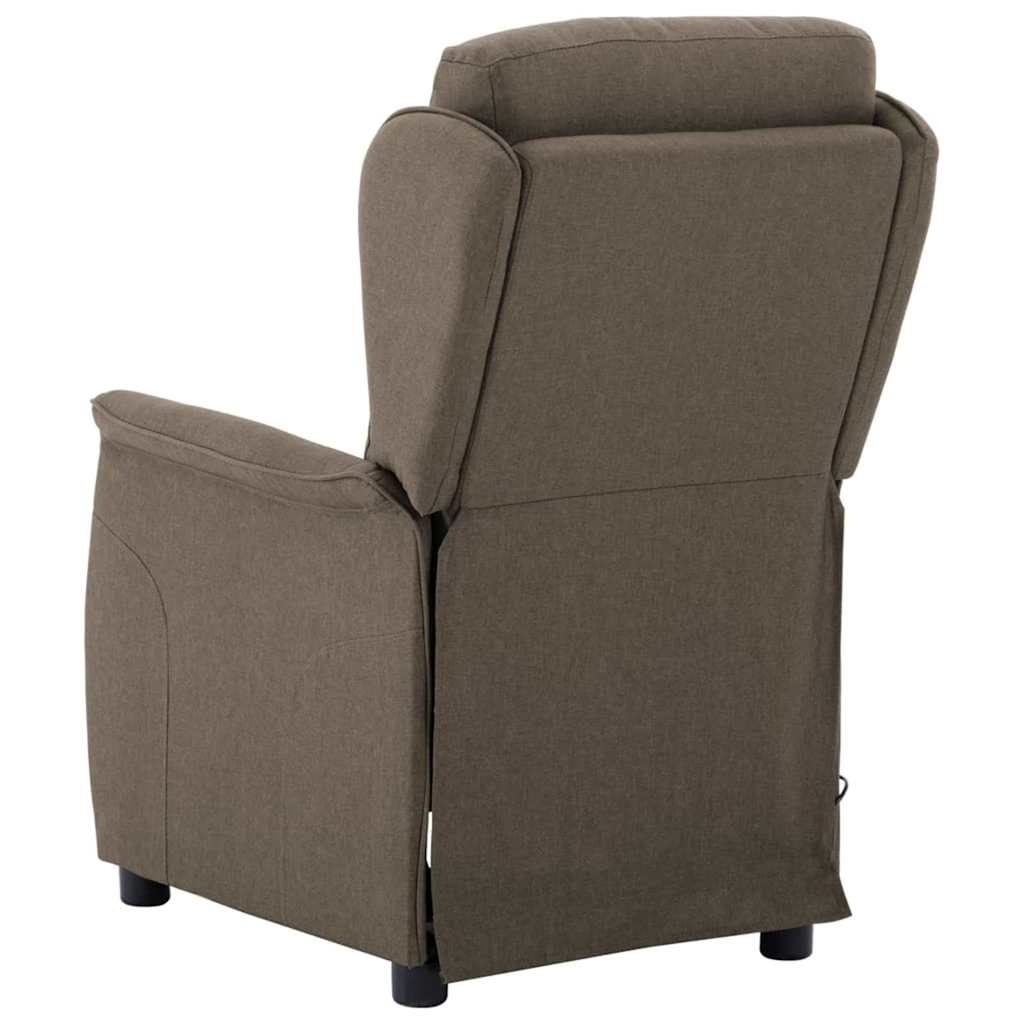 Massagestol Gråbrun 93.5 x 67.5 x 101.5 cm Stof