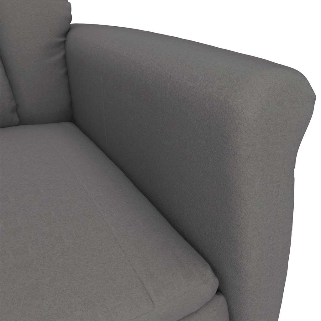 lænestol Mørkegrå Mikrofiber