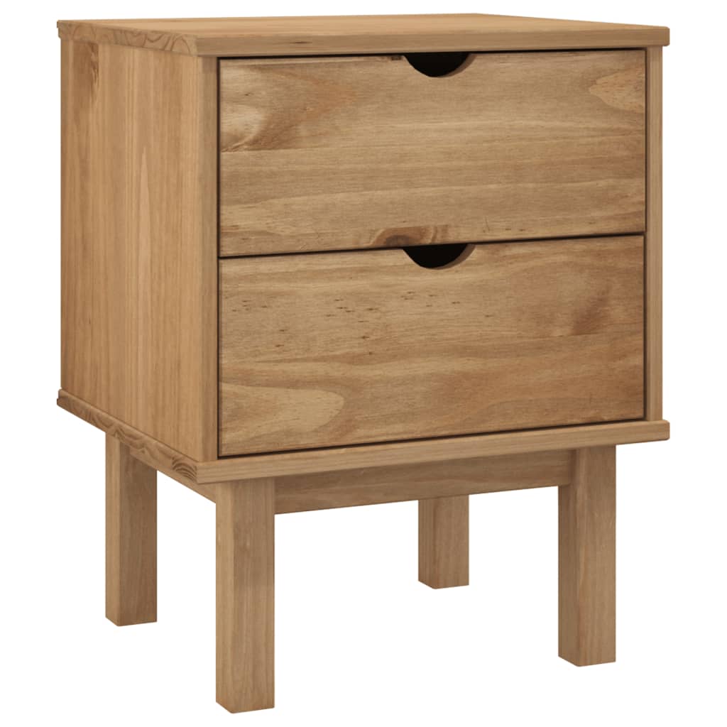 sengebord OTTA 45x39x57 cm massivt fyrretræ