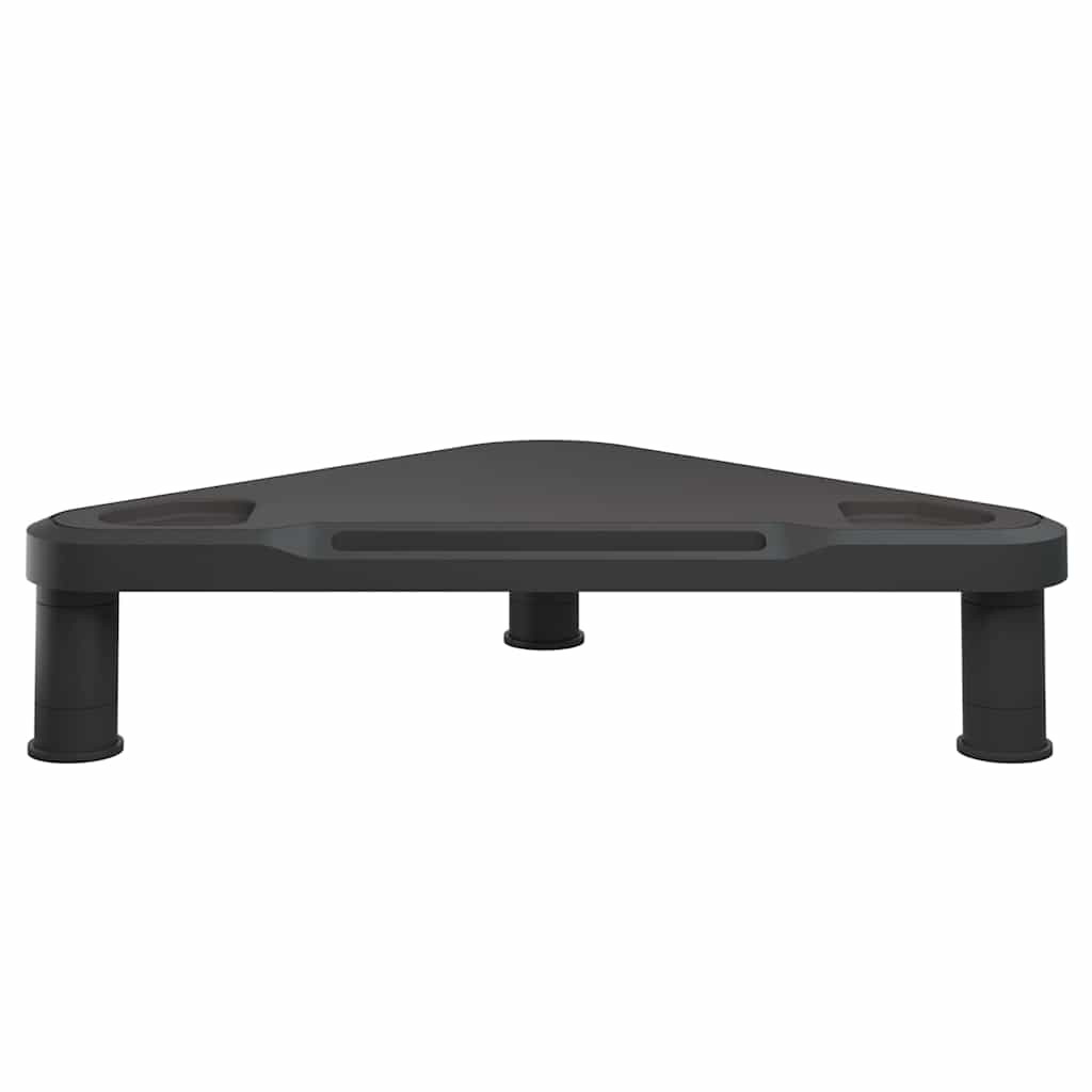 skærmstander til hjørne 49x28x10,5 cm sort