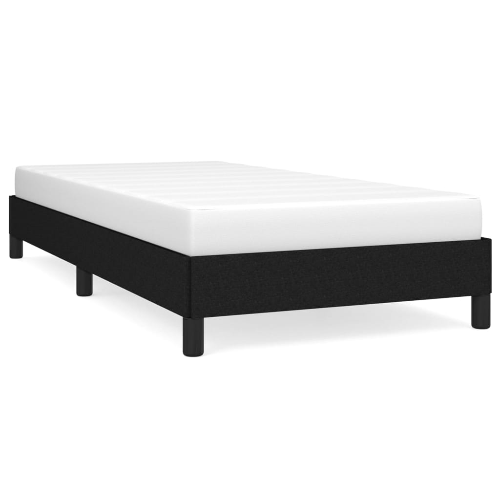 sengeramme uden madras 80x200 cm stof sort