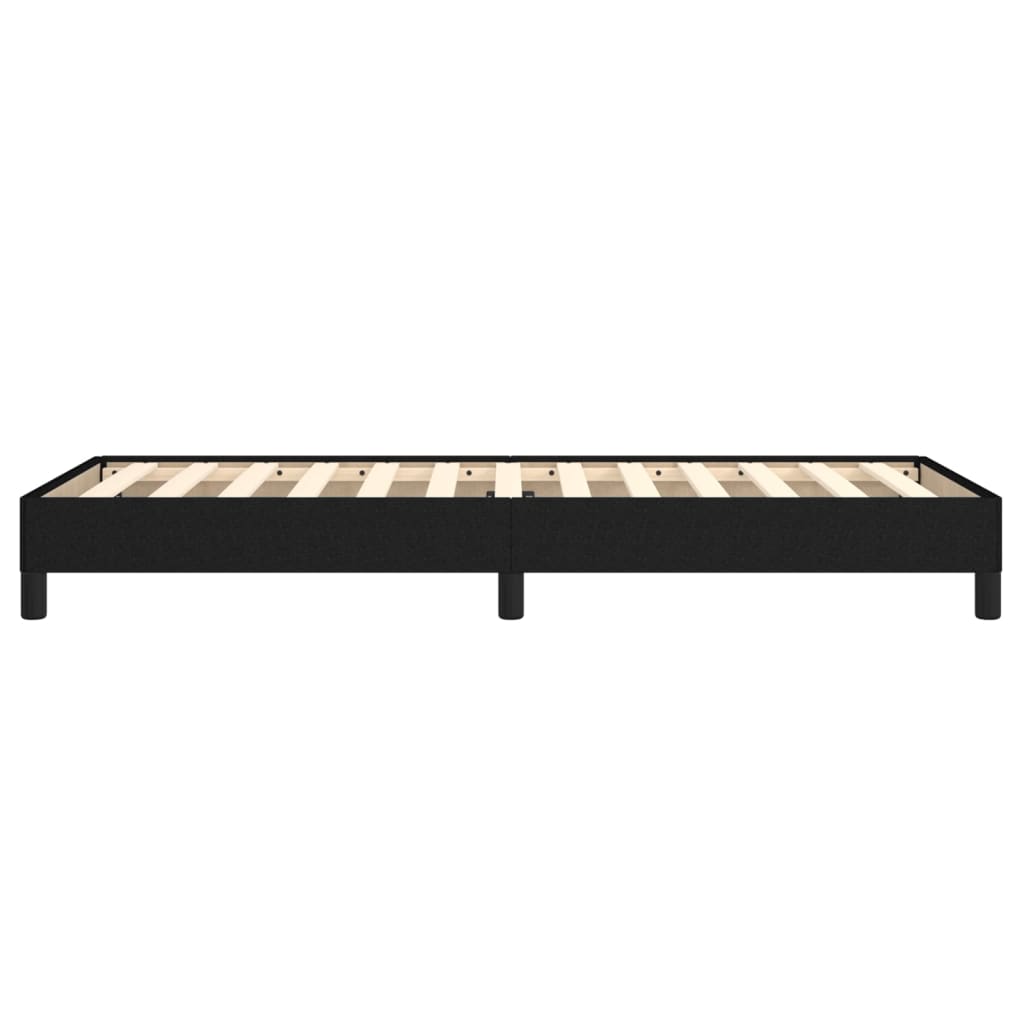 sengeramme uden madras 80x200 cm stof sort