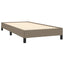 sengeramme uden madras 80x200 cm stof gråbrun