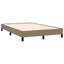 Sengeramme uden madras Taupe 120x200 cm Stof