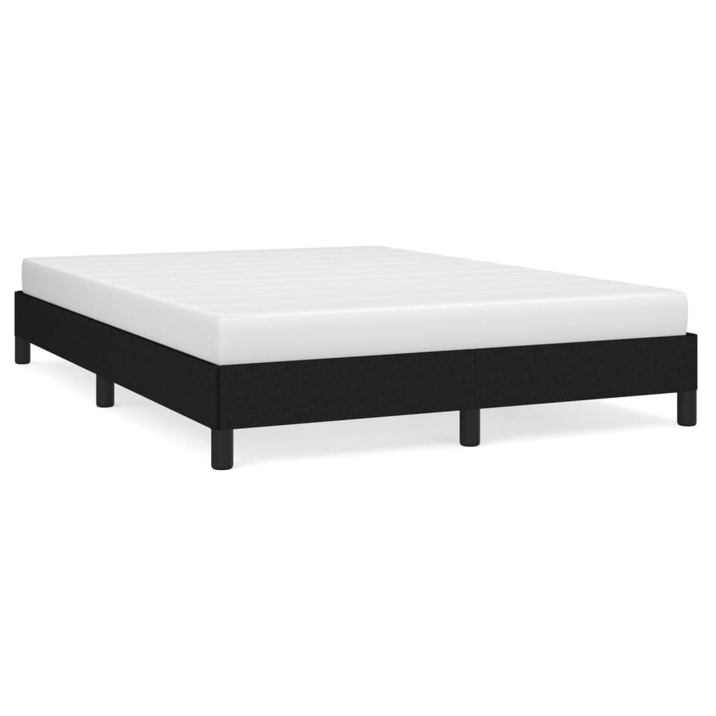 sengeramme uden madras 140x200 cm stof sort