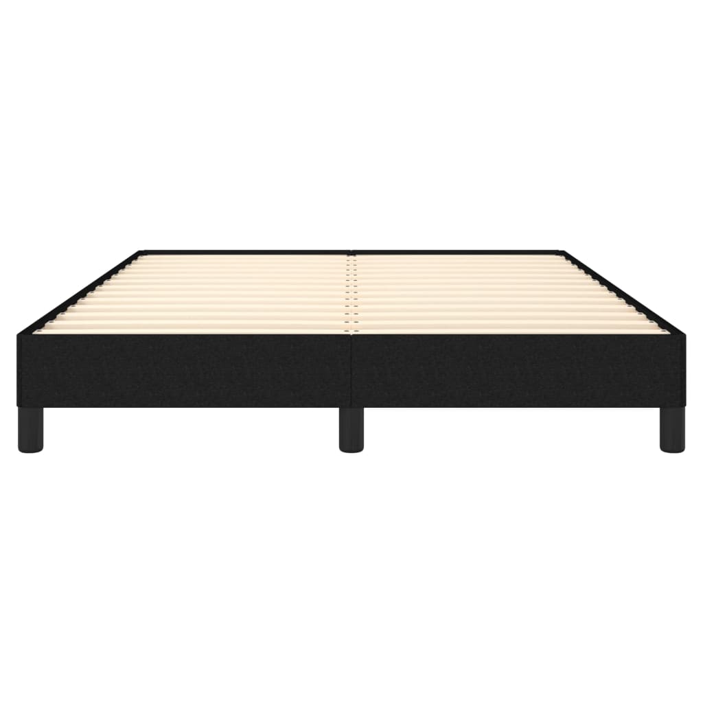 sengeramme uden madras 140x200 cm stof sort