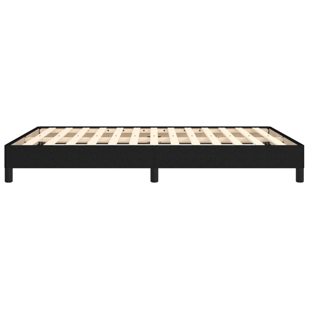 sengeramme uden madras 140x200 cm stof sort