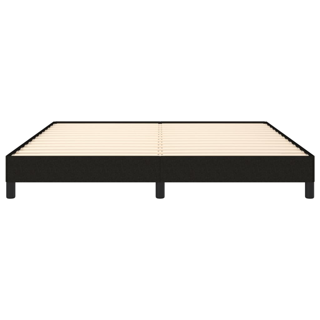 sengeramme uden madras 160x200 cm stof sort