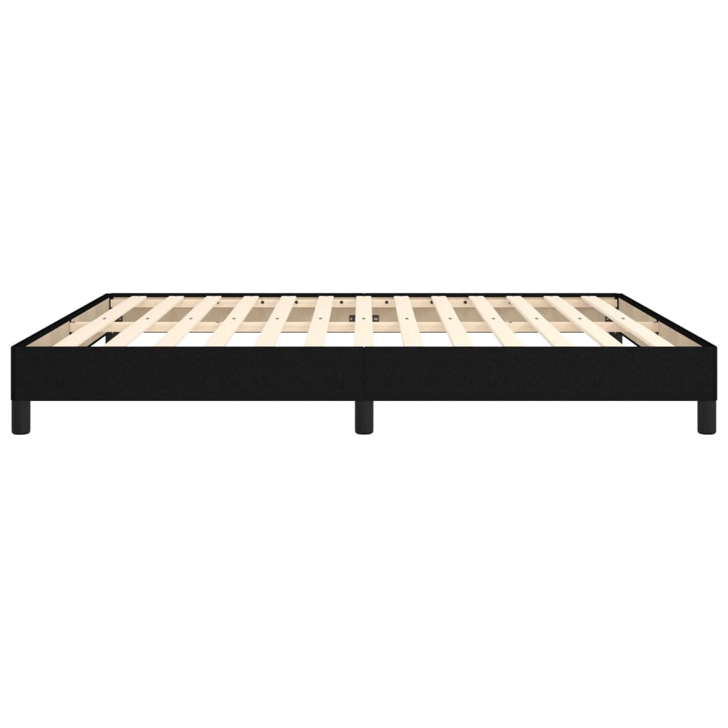 sengeramme uden madras 160x200 cm stof sort