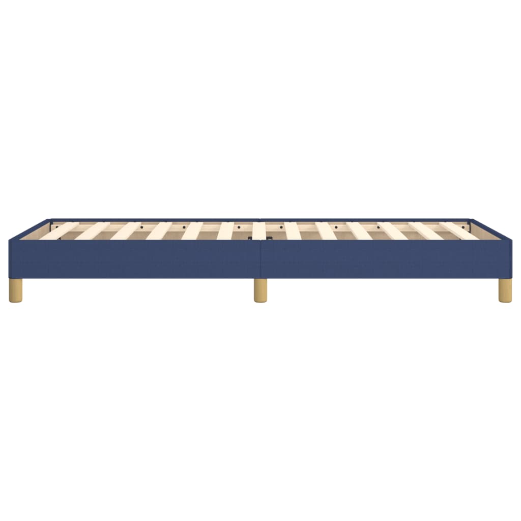 sengeramme uden madras 80x200 cm stof blå