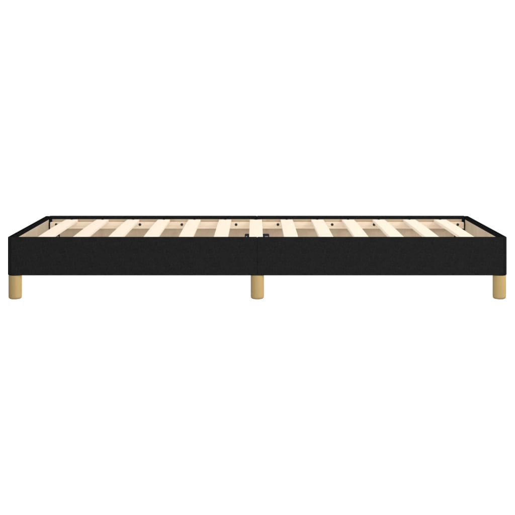sengeramme uden madras 90x200 cm stof sort