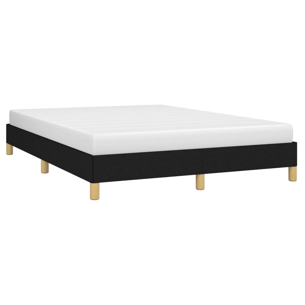sengeramme uden madras 140x200 cm stof sort