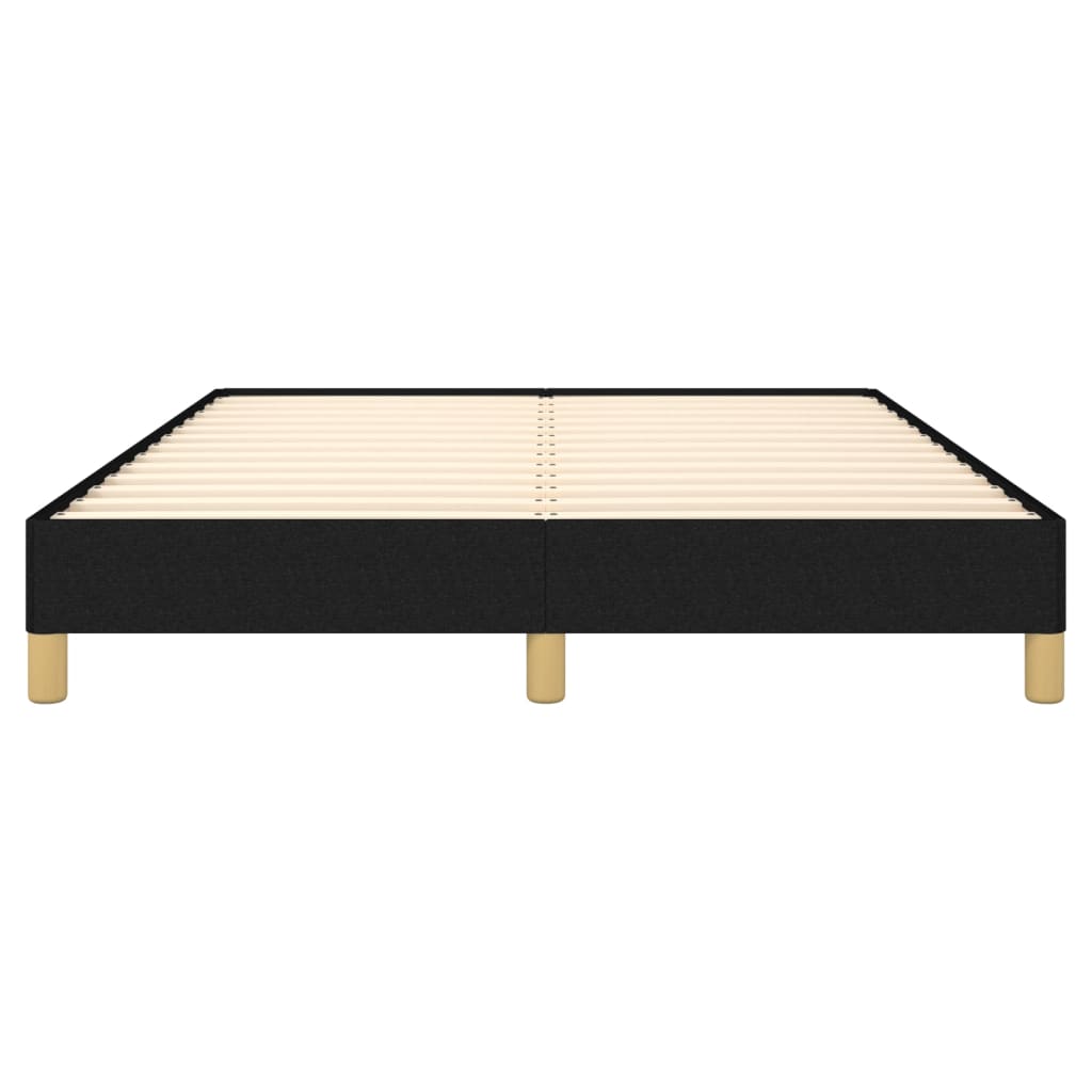 sengeramme uden madras 140x200 cm stof sort