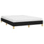 sengeramme uden madras 160x200 cm stof sort