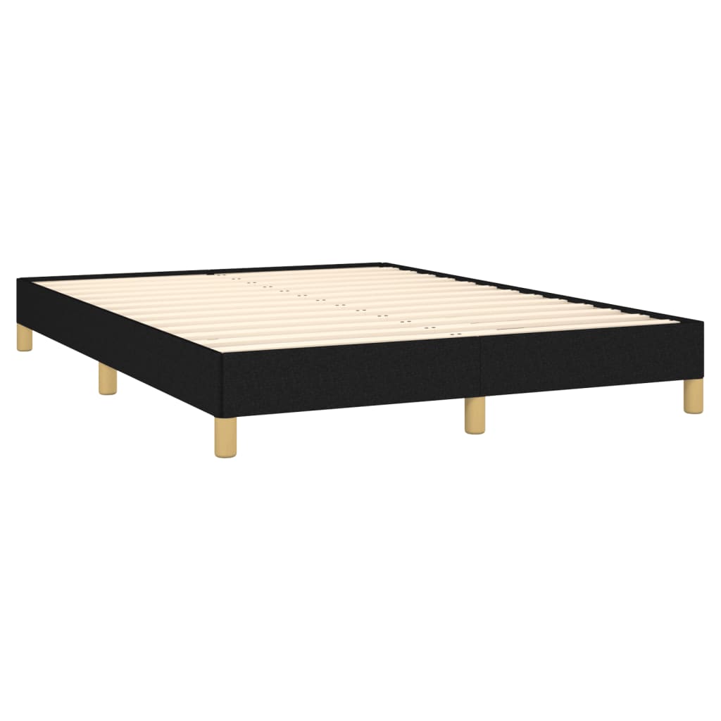 sengeramme uden madras 160x200 cm stof sort