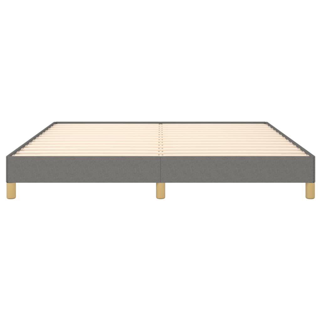 sengeramme uden madras 180x200 cm stof mørkegrå
