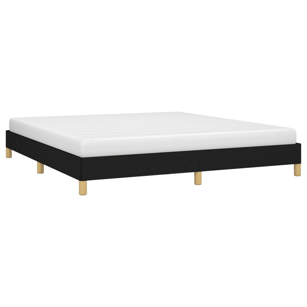 sengeramme uden madras 180x200 cm stof sort