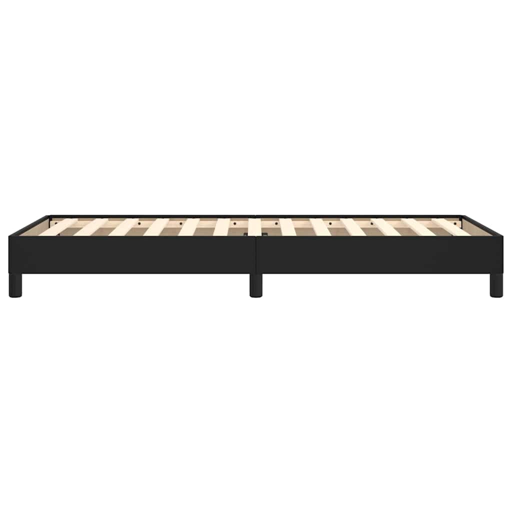 sengeramme 80x200 cm kunstlæder sort