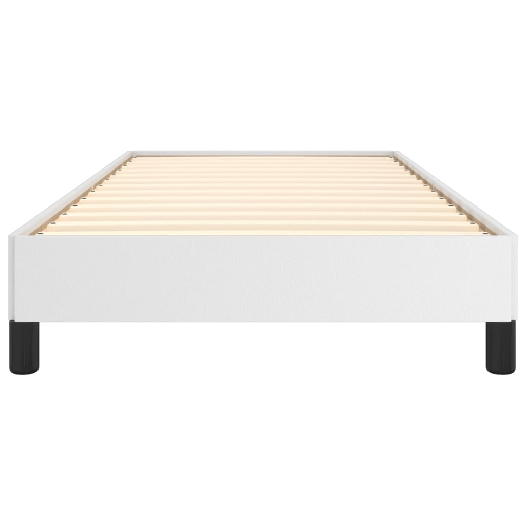 sengeramme 90x200 cm kunstlæder hvid